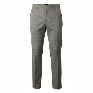H&M Gray Checkered Dress Pants